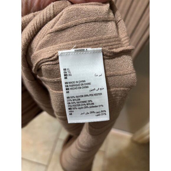 And Now This - Sweater Dress - Brown - Size XL - NWT - Picture 4 of 5